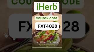 Get Iherb 15 offer applied on all products code FXT4028 [upl. by Bolt497]