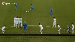 Stunning free kick  Sigurdsson [upl. by Adohr]