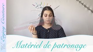 Le bon matériel de patronage pour commencer ✂️ [upl. by Adnilasor]