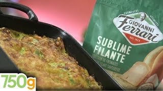 Lasagne maison au saumon fumé et poireau  750g [upl. by Lusty]