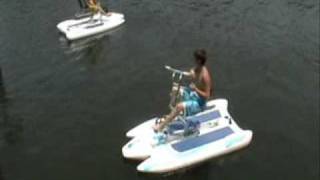 Water Bike Video  Fun and the itBike in Carolina [upl. by Eceinert356]