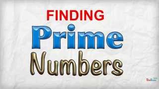 Finding Prime Numbers [upl. by Yk371]