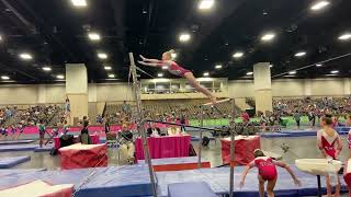 Kinsley  Level 4 Bars  2022 OZONE Invitational Knoxville TN [upl. by Ydissak]