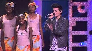 ABRAHAM MATEO Lanzalo Gala Infancia de TVE 22122014 [upl. by Nele]