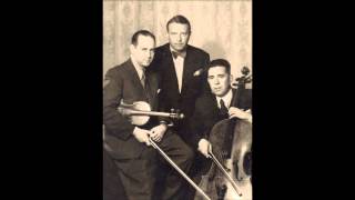 Taneyev  Piano trio  Oistrakh  Knushevitsky  Oborin [upl. by Sicnarf]