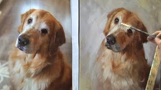 Acrylic Animal Portrait Technique Video 2 of 2 [upl. by Honebein]