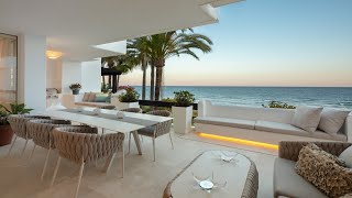 One of a Kind Beach front Penthouse Puente Romano  Marbella  €22000000  Marbella Hills Homes [upl. by Allicerp456]