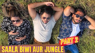 SAALA BIWI AUR JUNGLE  PART 2  COMEDY MOVIE [upl. by Zwart]