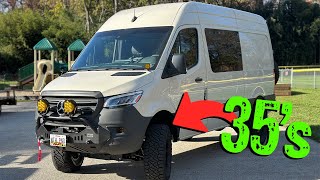 We Built a 2023 AWD Sprinter on 35s  Built2Roam [upl. by Philps]