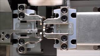 How Hairsprings are Manufactured  cutting and coiling [upl. by Ahsemit]