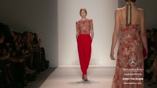 JENNY PACKHAM MERCEDESBENZ FASHION WEEK FALL 2013 COLLECTIONS [upl. by Eenert]