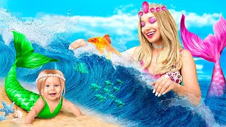 ¡Barbie contra la Sirena Malvada Barbie se convierte en Sirena para Rescatar a un Niño [upl. by Anirbaz777]