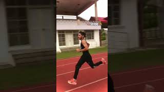 before workout warmup stride 🏃❤️ 800m workout strengthworkout motivation reels shorts [upl. by Peppy]