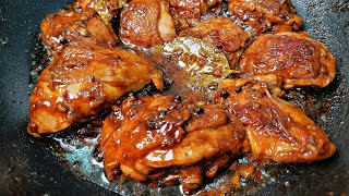 Super Spicy Chicken Adobo Recipe For Your Family Easy Adobong Manok [upl. by Shanie]