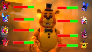 SFM FNaF Hoaxes vs FNAF AR WITH Healthbars [upl. by Airdnoed247]