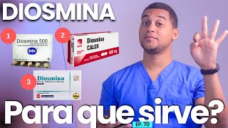 DIOSMINA PARA QUE SIRVE  3 COSAS  MEDICAMENTOS [upl. by Phil523]