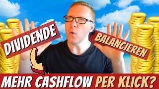 💸 DIVIDENDE REBALANCING  Ausschüttungen erhöhen amp glätten ➡ mehr Geld per Mausklick amp TOP 5 Titel 💸 [upl. by Norraf30]