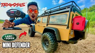 RC Mini LandRover Defender Traxxas Car Unboxing amp Testing  Chatpat toy tv [upl. by Wittenburg576]