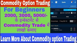 SMC Global Full Demo  Full Demo of Commodity Option Trading  Commodity Option  Commodity [upl. by Templa]