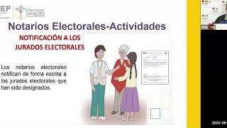 Taller de socialización e información de reglamentos  Elecciones Judiciales 2024 [upl. by Esinrahc836]