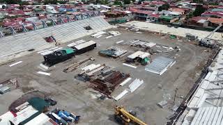 Construcción Estadio Eladio Rosabal Cordero [upl. by Eioj]