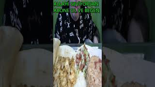 Shawarma ASMR Mukbang Enfes Tatlar 🌯 10 [upl. by Toomay904]