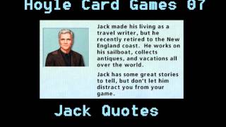 Hoyle Card Games  Jack Quotes [upl. by Intruok]