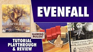 Evenfall Tutorial Playthrough amp Review [upl. by Daveen]