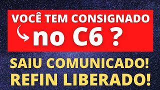 🔴 VOCÊ TEM CONSIGNADO INSS NO BANCO C6   MAIS REFIN LIBERADO  ANIELI EXPLICA [upl. by Ahtiek]