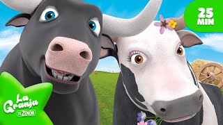 ESPECIAL 🌈 TORO LOLO Y LA VACA LOLA  MARATÓN Canciones Episodios y Juegos  El Reino Infantil [upl. by Bland]