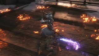 Sekiro  Isshin Ashina  Ft Whirlwind Slash amp Lazulite Sacred Flame [upl. by Yboj774]