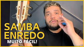 SAMBA ENREDO MUITO FÃCIL PARA TOCAR NO CAVACO  COMO FAZER LEVADAS DE SAMBA ENREDO NO CAVAQUINHO [upl. by Fiore561]