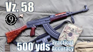 Czech Vz58 to 500yds Practical Accuracy [upl. by Ynagoham23]