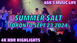 Summer Salt  Toronto Sept 23 2024  summersalt [upl. by Retsel]