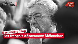 Baromètre Ifop  les Français désavouent Mélenchon [upl. by Burk]