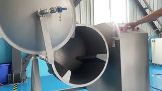 vacuum tumblerVacuum MarinatorStainless Steel Vacuum Meat MarinatorTiltable vacuum tumbler [upl. by Booth]