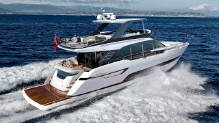 £25 Million Yacht Tour  Fairline Squadron 68 [upl. by Ecnarrot]