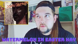 Drummer reacts to quotWatermelon in Easter Hayquot by Frank Zappa [upl. by Aidnyl]