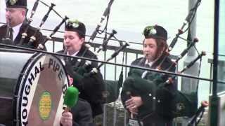 Youghal Pipe Band  Civic Reception Performance at the Town Hall [upl. by Inaliak804]