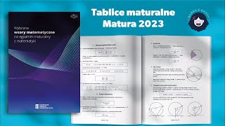 Tablice matematyczne na maturze z matematyki 2023  jak z nich korzystać [upl. by Oinotna]