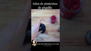 Salsa rápida de pimientos del piquillo 😋 [upl. by Casie]