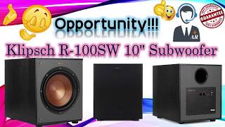 🔥🔥Klipsch R100SW 10quot Subwoofer [upl. by Aspasia992]