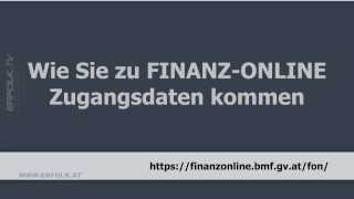 Finanzonline Zugang [upl. by Doretta]