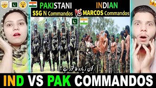 SSG Navy Commandos VS Marcos Commandos Comparison  Marcos Vs SSGN  Pakistani React [upl. by Averyl]