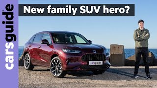 2023 Honda ZRV review New Mazda CX5 rival shakesup family SUV segment with hybrid and petrol [upl. by Enuahs]