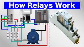 How Relays Work  What is a Relay  Electromagnetic Relays Explained  Relay Logic Fundamentals [upl. by Leese]