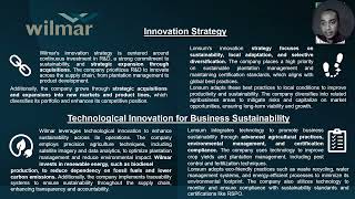 Business Innovation at Wilmar International and London Sumatra [upl. by Leahci]