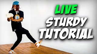 How to Get Sturdy LIVE DANCE TUTORIAL [upl. by Baillie]