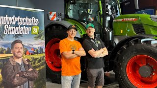 Argsy and The FarmSim Guy LIVE From FarmCon24 [upl. by Olraced922]