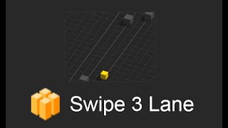 BUILDBOX 3 tutorial  Swipe 3 lane asset [upl. by Yorgos402]